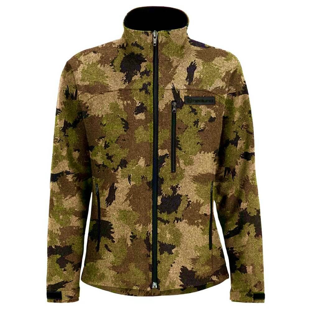Larvik Pro Silent Forest - Herren Camo Lodenjacke aus Pro Loden