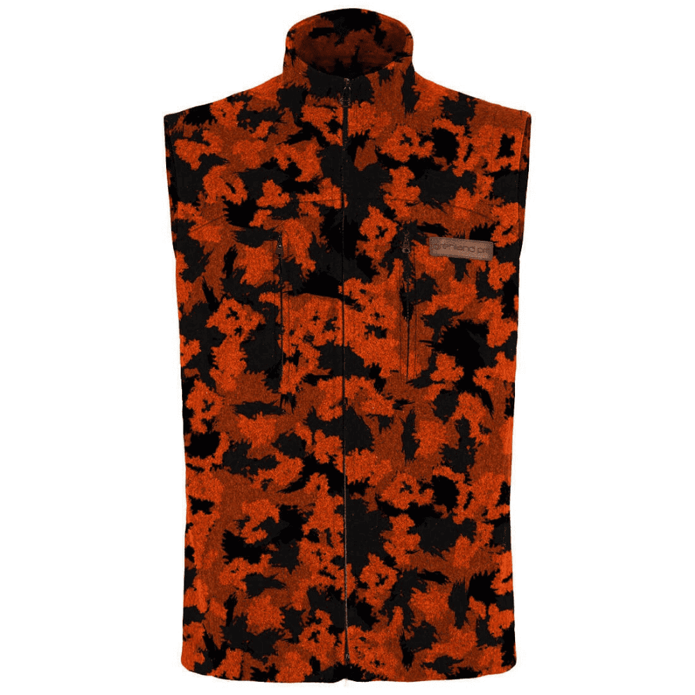 Grenland Blaze Silent Forest Classic - Herren Camo-Lodenweste