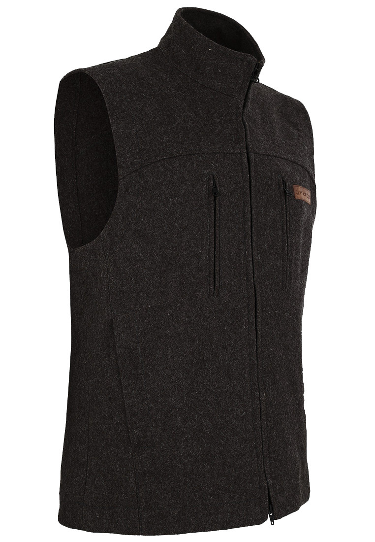 Herren Lodenweste Grenland Pro Classic Black