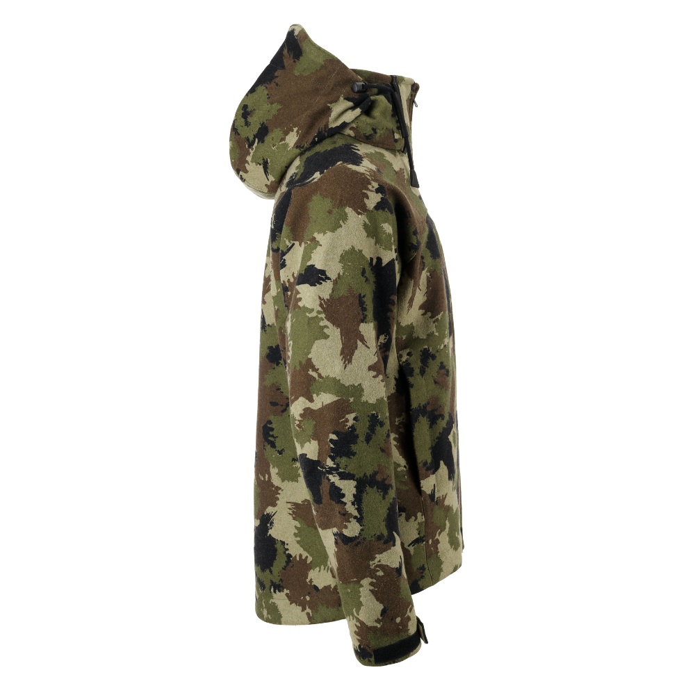 Grenland Pro Silent Forest Camo Lodenjacke rechts