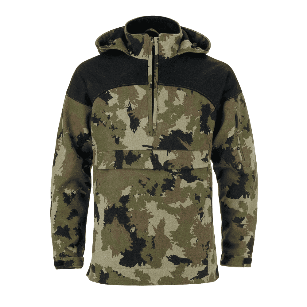 Gotland Pro Silent Forest - Loden Camo Anorak Vorderseite