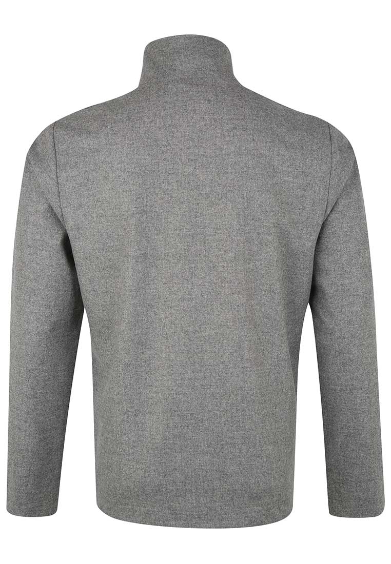 Ultraleichter merino baselayer zum darunter anziehen - Herren Sport-Shirt aus Merinowolle - Full-Zip Merino Layer