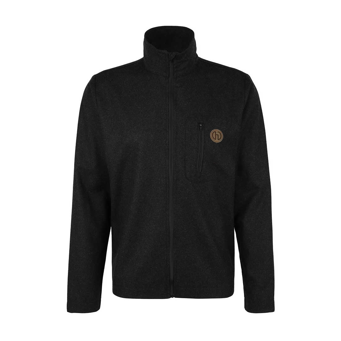 Merino Full Zip Baselayer Troms ultralight - dark neues Logo